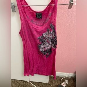 Metal mulisha small tank top